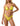 Women's F**K Bikini Set - Yellow