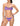 F**K Women's Purple Adjustable Top and Bottom Bikini Set