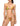 Triangle Bikini Set – Adjustable-Bottom F**K Women’s Printed Yellow Bikini