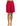 Bermuda Shorts in Pleated Fabric, Take Two, Women’s, Red