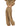 Yes Zee Women's Palazzo Trousers with Pleats - Brown