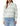Guess Jeans Women's White and Green Striped Polo Shirt