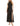 Women's Guess Long Lace Dress - Black