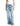 Jeans Becka Mid Waist Flared Replay Donna Light Blue