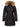 Women's Lynel Blauer Trench Coat Black Beige Interior 301