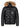 Men's Blue Wavefur Puffer Jacket Black