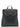 CafèNoir Women's Structured Flap Backpack Black