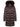 Piumino Lungo con Pelliccia Sintetica Colmar Donna Black Coffee