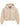 Felpa Cappuccio Cropped con Logo Lato Icon Donna Avorio