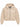 Felpa Cappuccio Cropped con Logo Lato Icon Donna Avorio