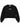 Felpa Girocollo Cropped Logo Piccolo Icon Donna Nero