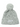 Sun68 Women's Light Grey Cable-Knit Pom-Pom Beanie