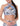 Guess Women's Foliage Allover Blue Top