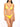 Bikini Set 4Giveness Silky Colourful da Donna - Giallo