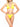 Bikini Set 4Giveness Silky Colourful da Donna - Giallo