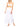 Gonna Mare 4Giveness Sangallo da Donna - Bianco