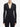 Pullover Calvin Klein Iconic Rib Polo Neck da Donna - Nero