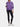 Felpa Zip Fila Woven Settanta Unisex - Viola