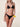 Bikini Pezzo Sotto F**K Americano da Donna - Nero