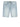Bermuda Jeans Gas Torn da Uomo - Denim