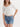 Maglia Levis Dry Goods Waffle Top Egret da Donna - Bianco