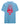 T-shirt Mushroom Skull Flame da Uomo - Celeste