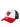 Berretto con Visiera New Era None da Donna - Nero Bianco Rosso