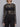 Maglia Patrizia Pepe Pizzo Stretch da Donna - Nero