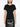 T-shirt Patrizia Pepe Cut Out da Donna - Nero
