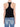 Top Patrizia Pepe Jersey Stretch da Donna - Nero