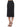 Gonna Midi Patrizia Pepe da Donna - Nero