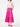 Vestito Midi Penny Black Inglese da Donna - Fuxia