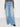 Jeans Wide Pepe Jeans Uhw Pleat da Donna - Denim
