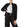 Felpa Zip Richmond Stelet da Donna - Nero