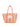 Borsa Mare Sundek Vita Paper Straw da Donna - Rosa Avorio