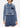 Giubbino di Jeans Tommy Hilfiger Izzie Slm Zipper da Donna - Denim
