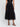 Gonna Longuette Twin Set Con Balze da Donna - Nero