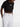 T-shirt Vans Flying V Crew Crop da Donna - Nero