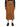 Gonna Longuette Dickies Duck Canvas Cargo da Donna - Marrone