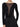 Body Elisabetta Franchi Flock All Over da Donna - Nero