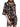 Pullover Gaelle Logo Allover da Donna - Marrone Nero
