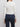 Pullover Gaelle Fantasia Allover da Donna - Bianco