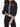 Felpa Zip Guess Ann da Donna - Nero