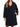 Cappotto Guess Berenice Lurex da Donna - Blu