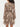 Vestito Mini Guess Laila Mini Flare da Donna - Marrone