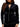Felpa Zip Juicy Couture River Moto da Donna - Nero
