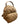 Zaino La Carrie Trapuntato da Donna - Beige
