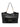 Borsa Shopper Love Moschino Soft Croco da Donna - Nero