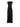 Vestito Longuette Manila Grace Ecopelle da Donna - Nero