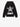 Felpa Cappuccio Obey Bold Star Extra Heavy da Uomo - Nero